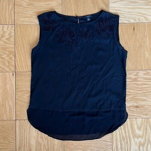 Ann Taylor black blouse